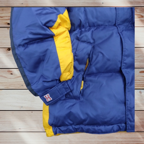 Tommy Hilfiger Vintage Puffer Jacket Large - Picture 6 of 9
